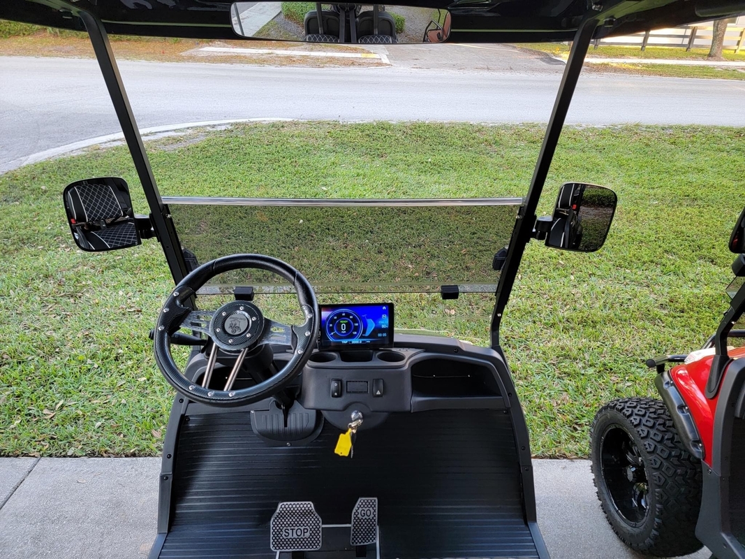 EV4+2G 25mphの上のゴルフ車のカスタマイズ可能な色の上限のアップグレード可能