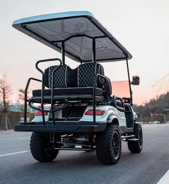 カスタマイズ可能な色の上限のアップグレード可能な上のゴルフ車EV2 25mph 48V