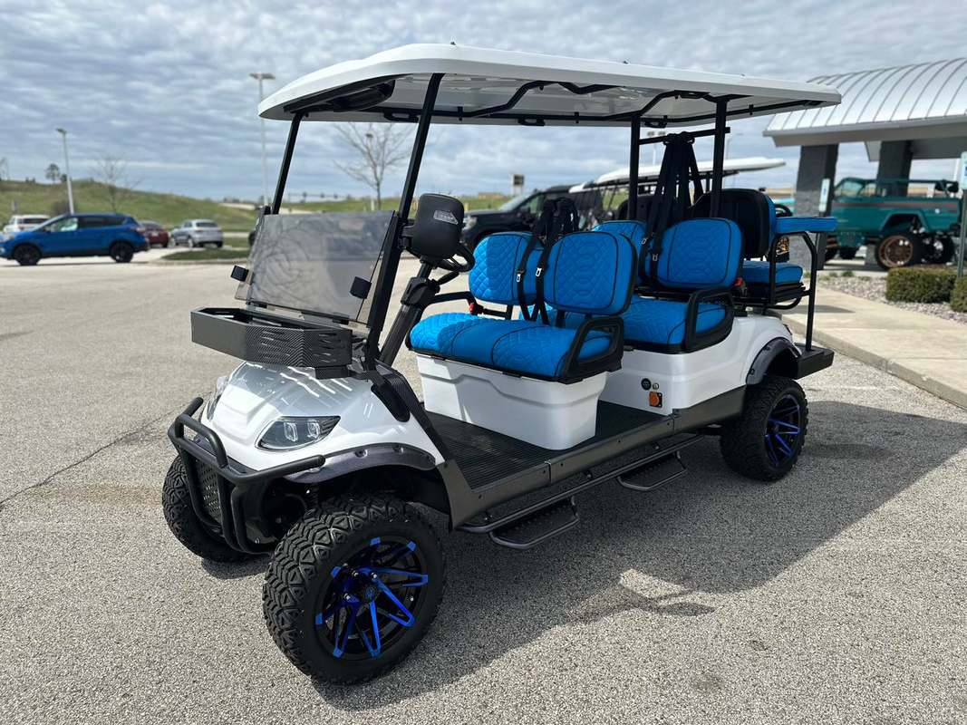 EV4+2G 25mphの上のゴルフ車のカスタマイズ可能な色の上限のアップグレード可能