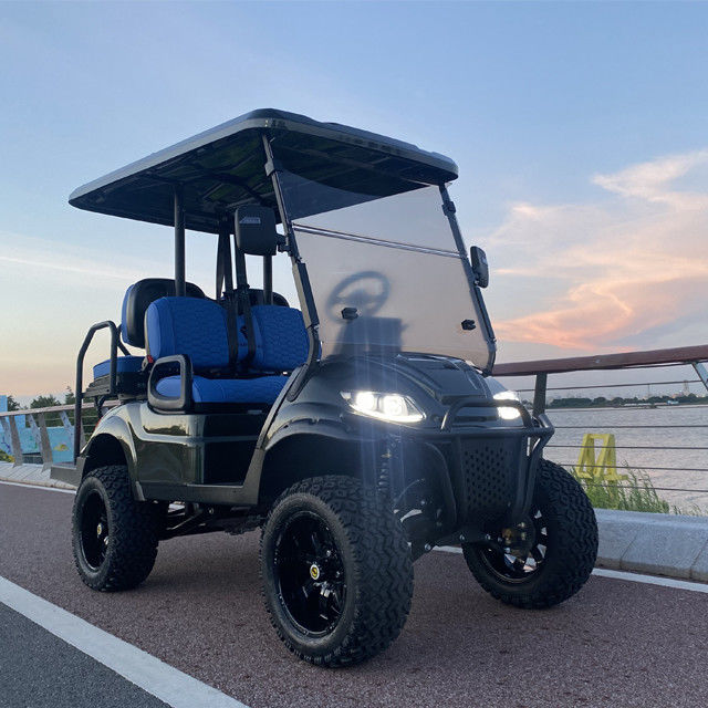 最新のトレンド 48V 62V 72V 5KW7.5KW モーター 4人座 新型ゴルフカート 電気 CE証明書