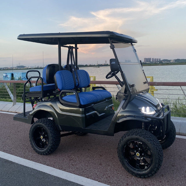 最新のトレンド 48V 62V 72V 5KW7.5KW モーター 4人座 新型ゴルフカート 電気 CE証明書
