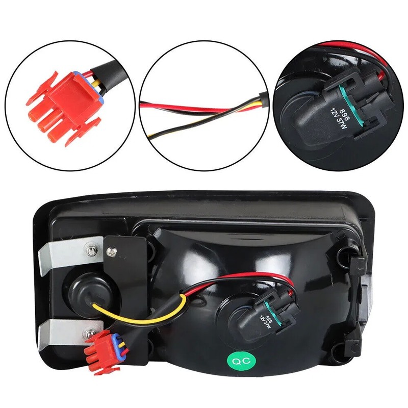 12V Waterproof Golf Cart Light Kit with Halogen Headlight and LED Taillight for Club Car DS 50000 Pieces/Year