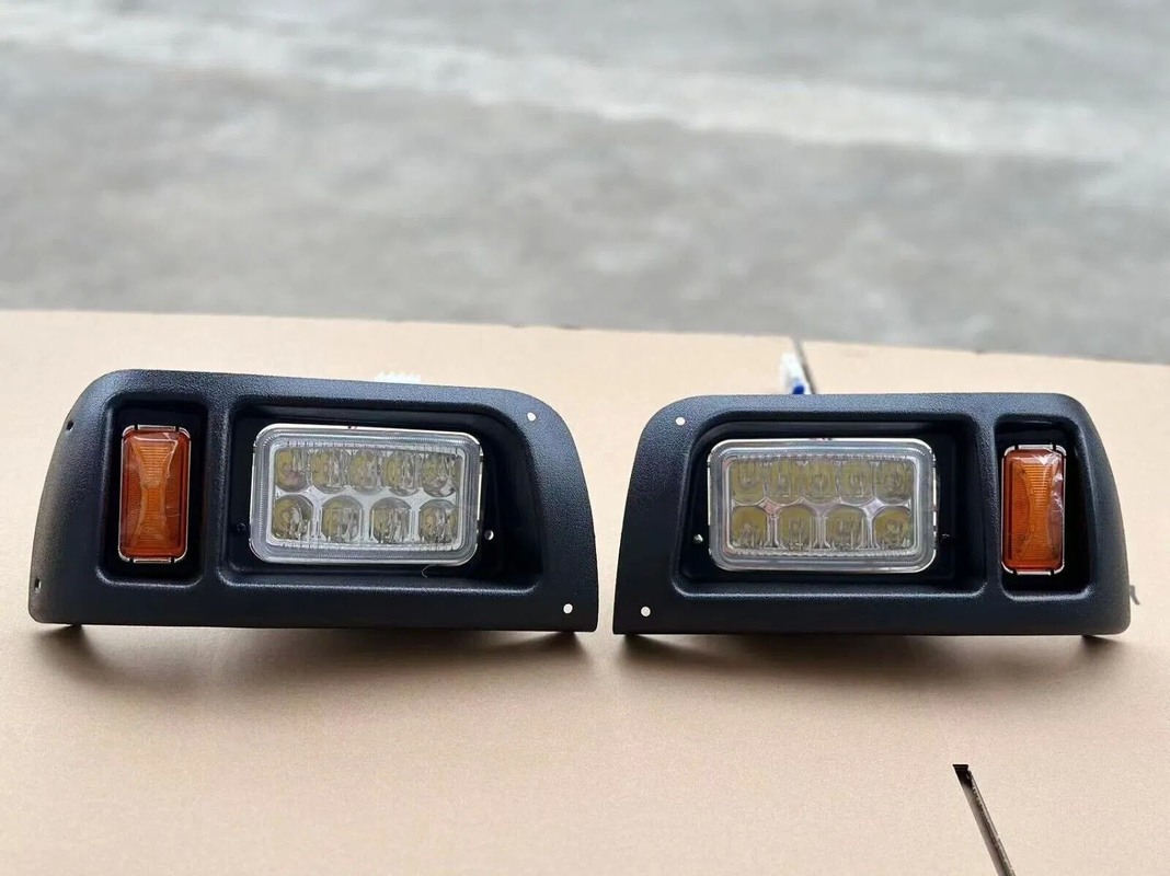 Club Car DS Light Kit with High Brightness LED 12V Voltage and 3 Year Warranty