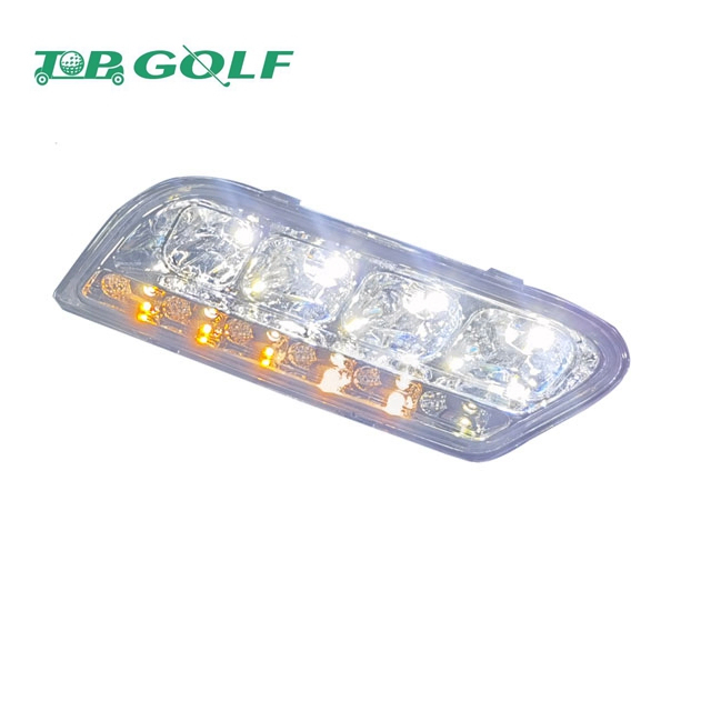 Club Car Tempo LED Light Kit with 5 Years Warranty High Brightness LED and Plug & Play Street Legal Light Kit