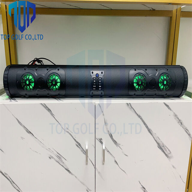 ホットセール オーディオ品質と洗練されたデザイン ゴルフカート 18