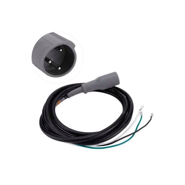 クルーブカーDS&Precedent1用の48V充電器プラグ,DCコードセット付き3ピン男性プラグ,OEM# 101828901 103429001 101128901を交換する