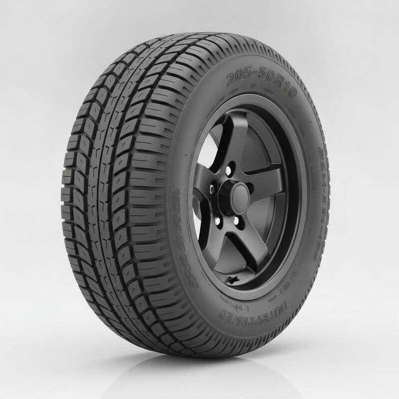 ゴルフカート ストリート タイヤ 205x50x10 DOT 承認ラジアル EZGO クラブカー ヤマハ 4 プライ