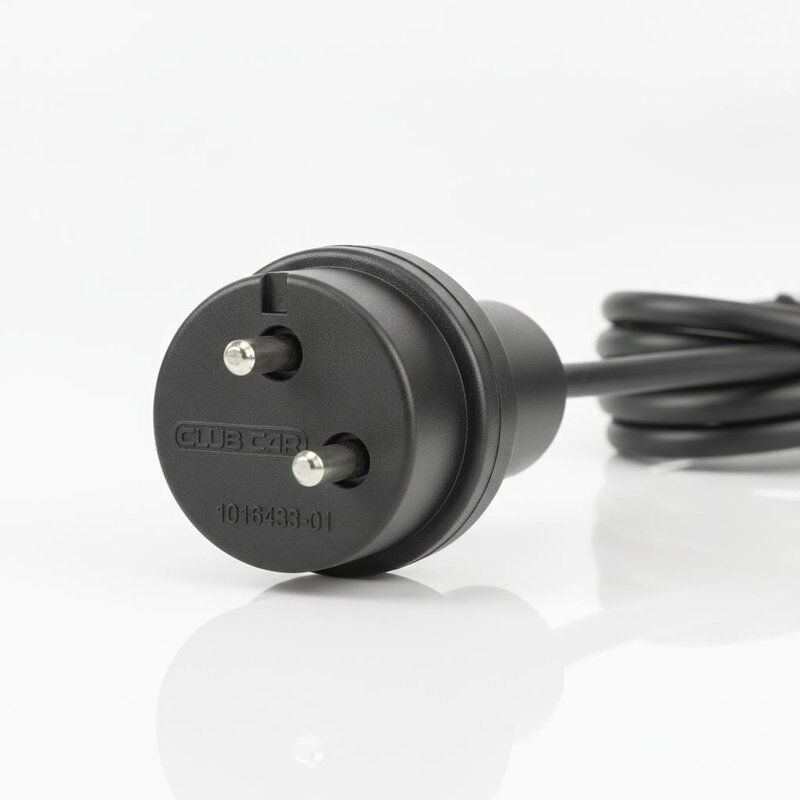 クラブカー 36V 充電器コードプラグ 1016433-01 OEM 交換ラウンド 3 ピンデザイン成形耐候性ボディ