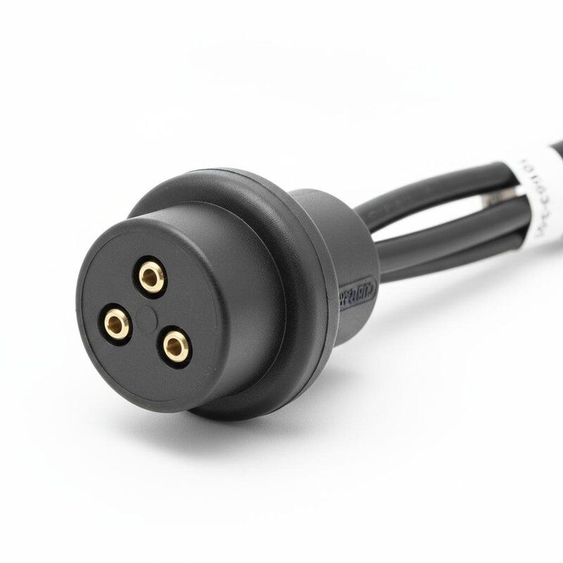 Club Car 36V 充電器コードプラグ 1016433-01 プレミアムアップグレードラウンド 3 ピンデザイン成形耐候性ボディ