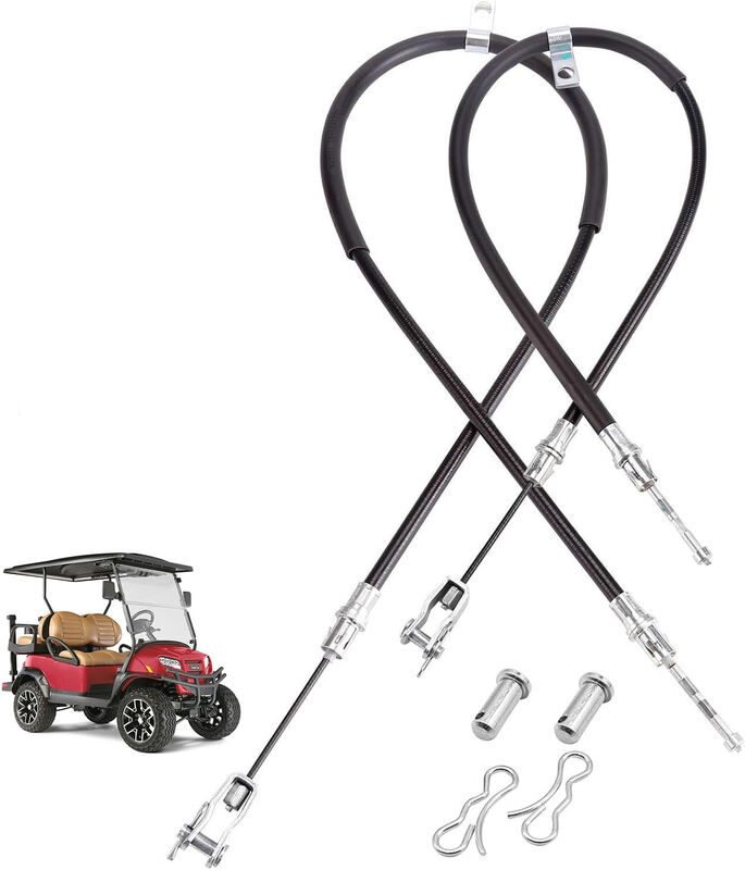 Club Car Precedent ブレーキケーブル 運転席側 102557502 OEM 交換用運転席側位置 ビニールコーティングスチール