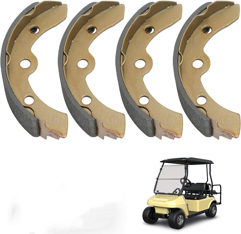 Club Car Villager ブレーキ シューズ 101146302 プレミアム アップグレード Villager Six Eight Fit オーガニック摩擦ライニング
