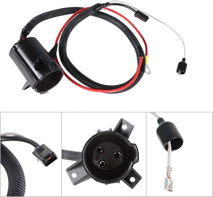 クラブカー先行充電器レセプタクル 103375501 OEM 交換用ダイレクトフィットハウジング耐食性ピン