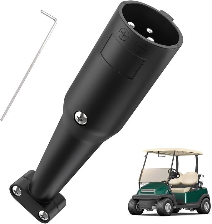Club Car 48V 充電器コードプラグ 101828901 OEM 交換用成形ゴムハウジング交換用プラグのみ