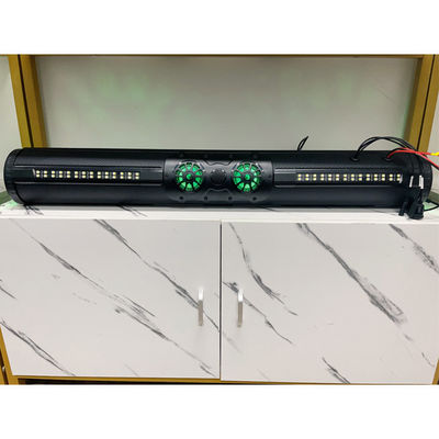 屋外放大型ATV UTVゴルフカート BTコネクタ 8スピーカーサウンドバー LED照明 500ワット付き防水